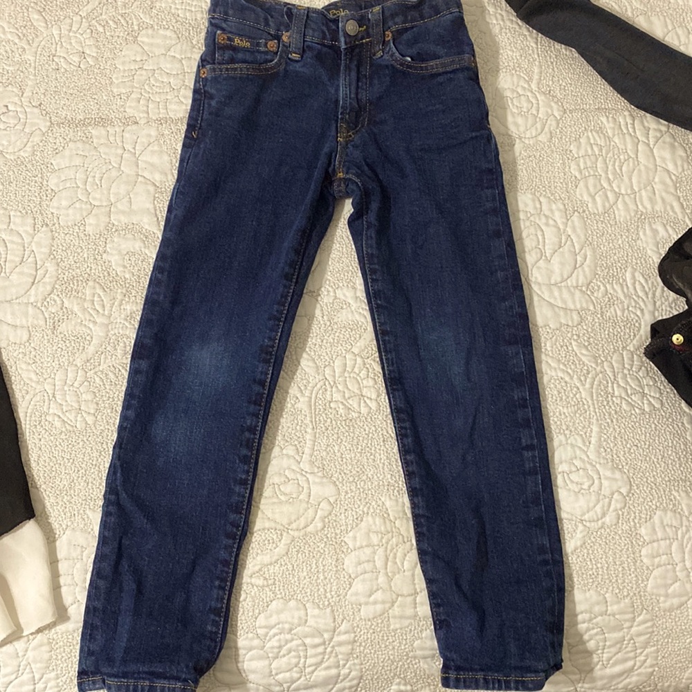 Ralph Lauren boy jeans size 6. Normal wear